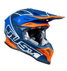 Casco Just1 J-39 Thruster Azul Naranja Blanco |6060040251007|