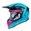 Casco Just1 J-39 Thruster Negro Azul Fucsia |6060040219007|