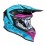 Casco Just1 J-39 Thruster Negro Azul Fucsia |6060040219007|