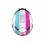 Casco Mt Thunder 4 Sv Treads C8 Gris Azul Rosa Brillo |308B37281|