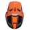 Casco Just1 J-22 Carbono Naranja Fluor Gris Plata |6060010153005|