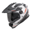 Casco Scorpion Adf-9000 Air Feat Blanco Negro Rojo |184-472-292|