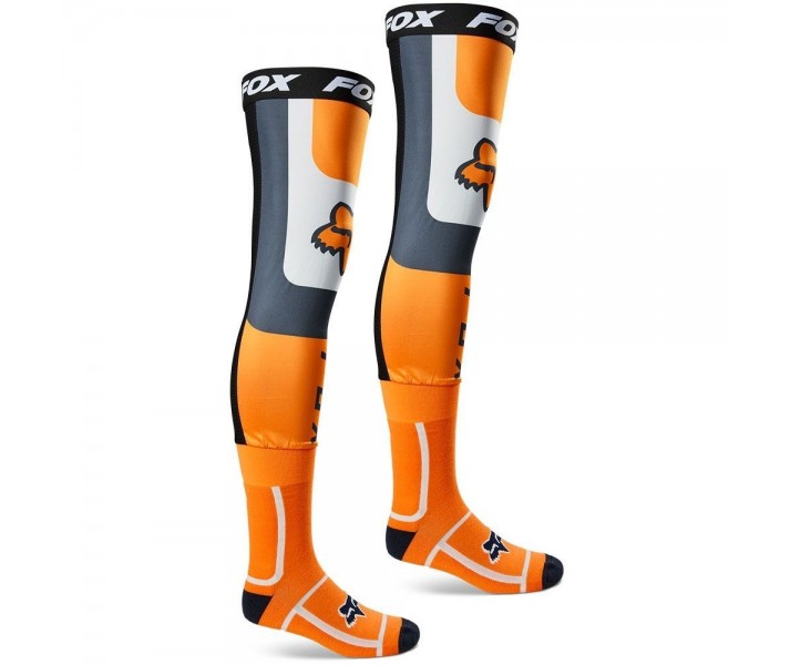 Calcetines Fox Flexair Knee Brace Naranja Fluor |29706-824|