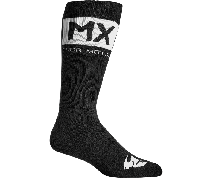 Calcetines Infantil Thor Mx Solid Negro Blanco Talla 1-6 |34310662|