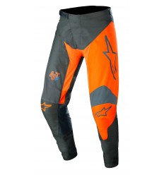 Pantalón Alpinestars Racer Supermatic Antracita Naranja |3721522-1440|