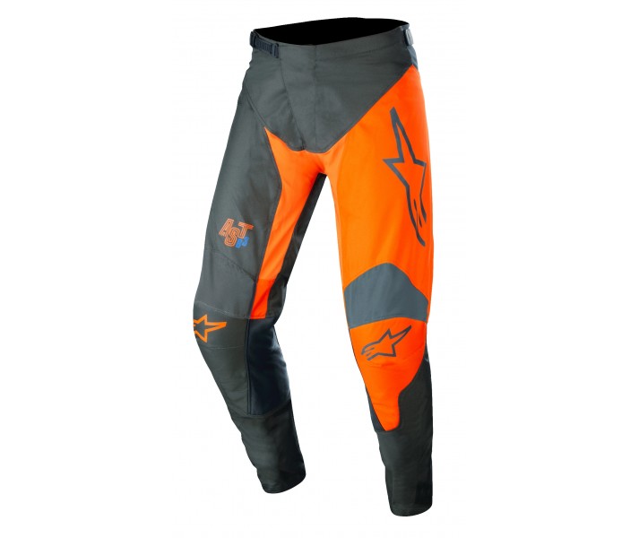 Pantalón Alpinestars Racer Supermatic Antracita Naranja |3721522-1440|