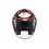 Casco Mt Cosmo Sv Cruiser B5 Rojo Negro Gris Mate |1361B621351|