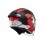 Casco Mt Cosmo Sv Cruiser B5 Rojo Negro Gris Mate |1361B621351|