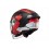 Casco Mt Cosmo Sv Cruiser B5 Rojo Negro Gris Mate |1361B621351|