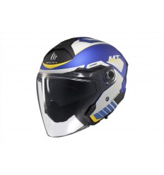 Casco Mt Cosmo Sv Cruiser C7 Gris Azul Mate |1361B62271|