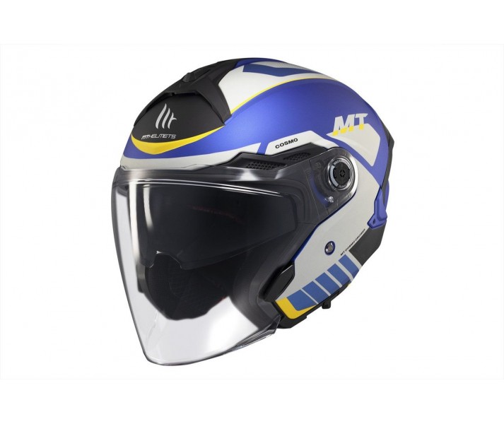 Casco Mt Cosmo Sv Cruiser C7 Gris Azul Mate |1361B62271|