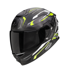 Casco Scorpion Exo-Gt Sp Air Augusta Negro Mate Gris Amarillo |150-465-342|