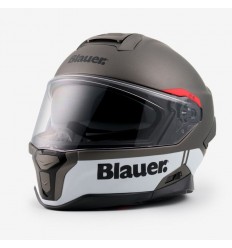 Casco Blauer Full Face Ff-01 Gris Mate |CBFF0108001|