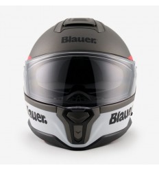 Casco Blauer Full Face Ff-01 Gris Mate |CBFF0108001|