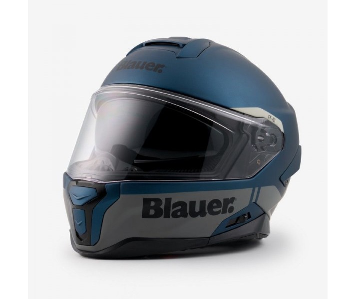 Casco Blauer Full Face Ff-01 Azul Mate |CBFF0110904|