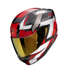 Casco Scorpion Exo-391 Captor Negro Rojo |139-469-24|