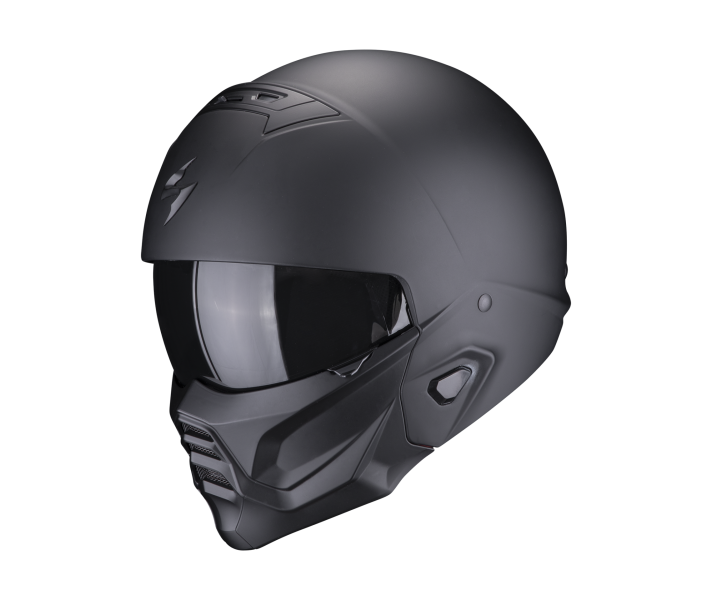 Casco Scorpion Exo-Combat II Solid Negro Mate |182-100-10|