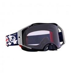 Máscara Oakley Airbrake Mx TLD Azul Blanco Rojo |8009070001|