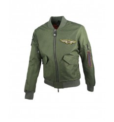 Chaqueta By City Mujer The Maverik Verde |4000183|