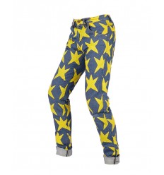 Pantalón By City Euforia Agatha Ruiz de la Prada Azul Amarillo |6000035|