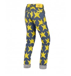 Pantalón By City Euforia Agatha Ruiz de la Prada Azul Amarillo |6000035|