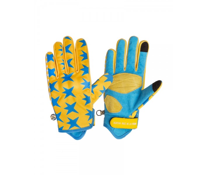 Guantes By City Glam Agatha Ruiz de la Prada Amarillo Azul |6000030|