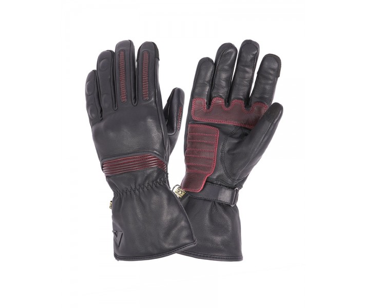 Guantes By City Lyon Negro Rojo |1000161|