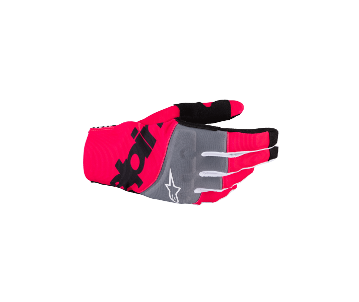 Guantes Alpinestars Techstar Negro Rosa Fluor |3560125-1390|