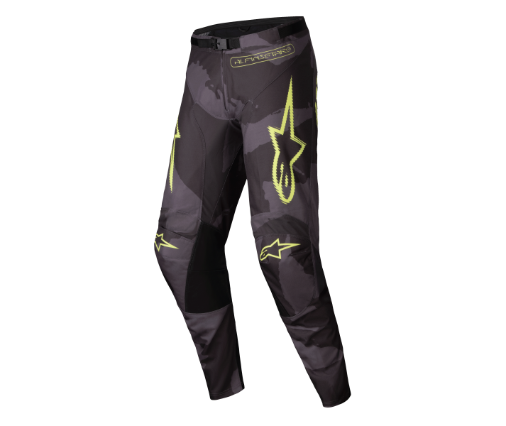 Pantalón Alpinestars Racer Hollow Camo Oscuro Amarillo Fluor |3720925-9178|