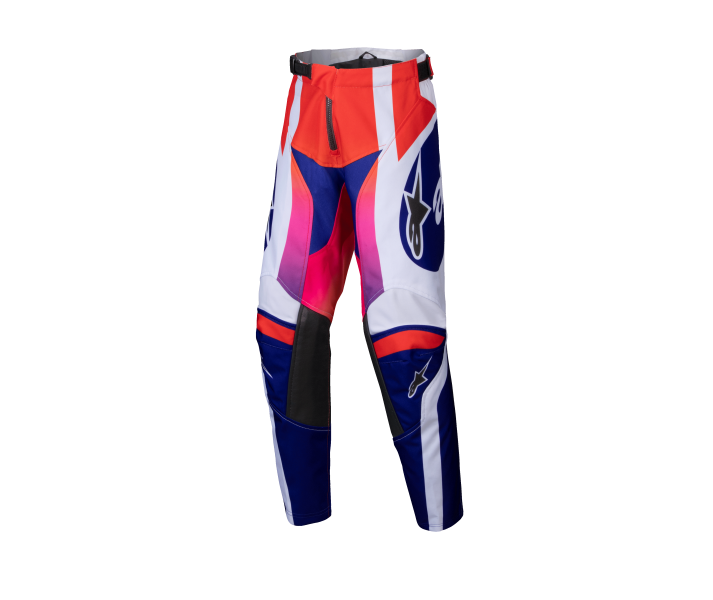 Pantalón Alpinestars Infantil Racer Wurx Blanco Multicolor |3740225-9229|