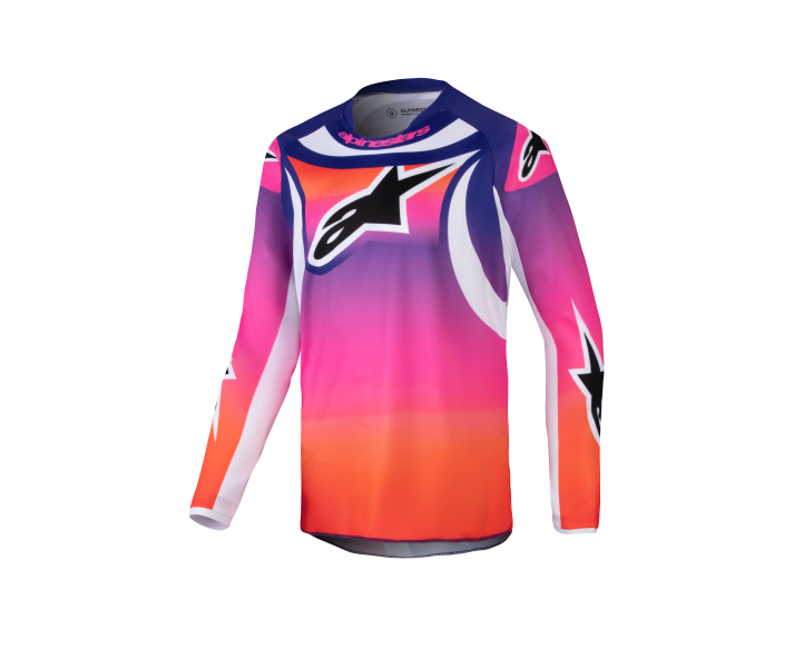 Camiseta Alpinestars Infantil Racer Wurx Blanco Multicolor |3770225-9229|