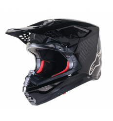 Casco Alpinestars Supertech S-M10 Fame Carbono Negro Brillo |8300223-1902|