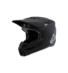 Casco Alpinestars Sm3 Infantil Solid Negro Mate |8302425-110|