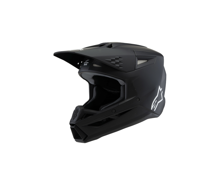 Casco Alpinestars Sm3 Infantil Solid Negro Mate |8302425-110|