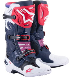 Botas Alpinestars Tech 10 Supervented Azul Blanco |2010520-7062|