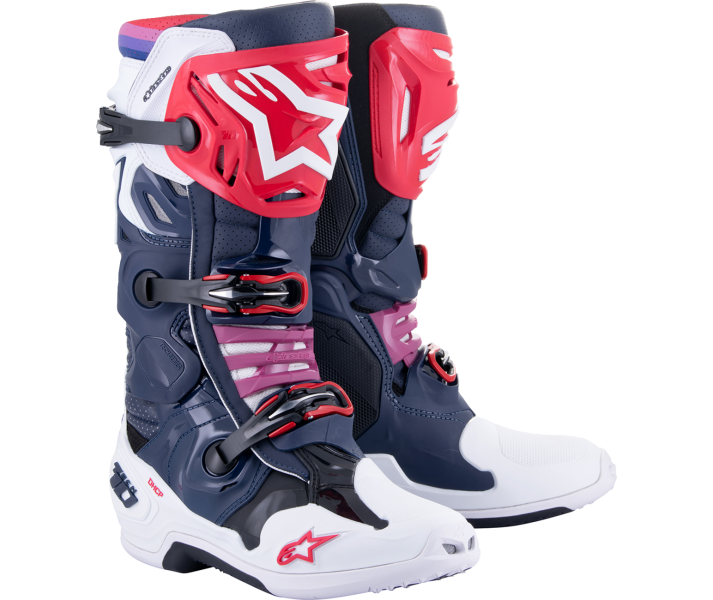 Botas Alpinestars Tech 10 Supervented Azul Blanco |2010520-7062|