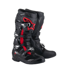 Botas Alpinestars Tech 7 Negro Rojo Fluor |2012025-1030|