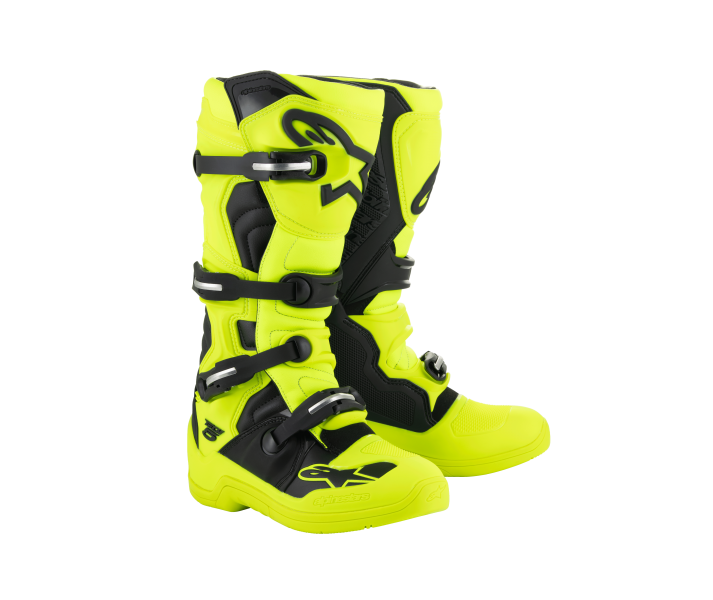 Botas Alpinestars Tech 5 Amarillo Fluor Negro |2015015-551|