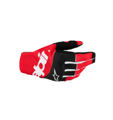 Guantes Alpinestars Techstar Negro Rojo Brillo |3560125-1303|