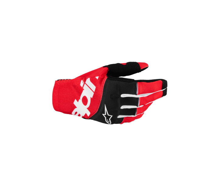 Guantes Alpinestars Techstar Negro Rojo Brillo |3560125-1303|