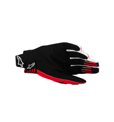 Guantes Alpinestars Techstar Negro Rojo Brillo |3560125-1303|