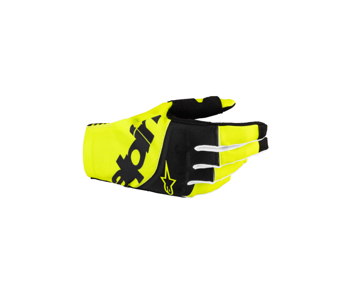 Guantes Alpinestars Techstar Negro Amarillo Fluor |3560125-155|