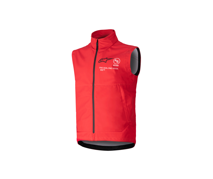 Chaleco Alpinestars Infantil Techstar Softshell Rojo Brillo |3700425-3010|