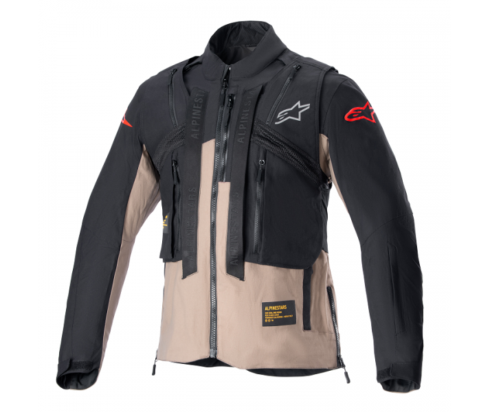 Chaqueta Alpinestars Techdura Negro Marrón |3704524-1286|