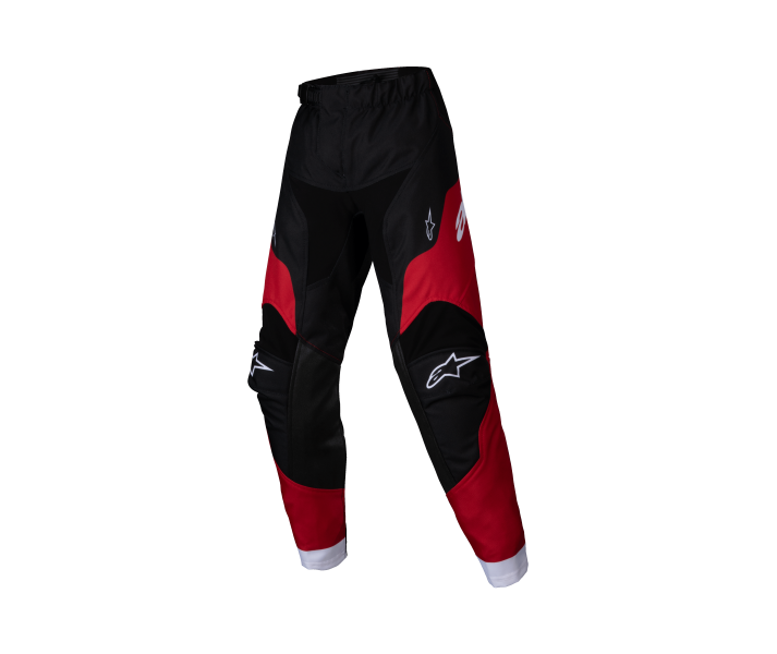 Pantalón Alpinestars Infantil Racer Veil Negro Rojo Brillo |3710125-1303|