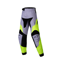 Pantalón Alpinestars Infantil Racer Veil Gris Amarillo Fluor |3710125-9157|