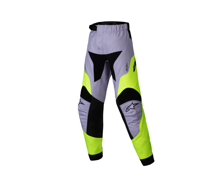 Pantalón Alpinestars Infantil Racer Veil Gris Amarillo Fluor |3710125-9157|