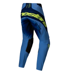 Pantalón Alpinestars Techstar Melt Amarillo Fluor Azul |3720325-557|