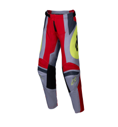 Pantalón Alpinestars Infantil Racer Melt Gris Rojo Brillo |3740125-3046|