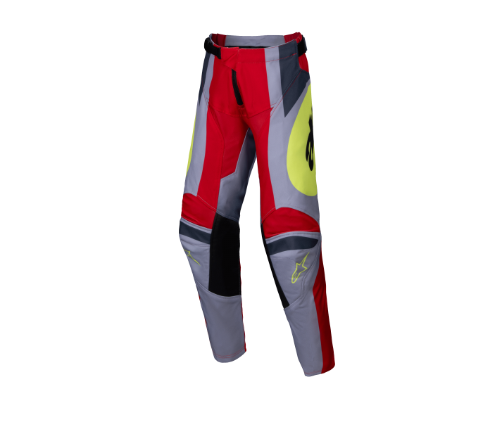 Pantalón Alpinestars Infantil Racer Melt Gris Rojo Brillo |3740125-3046|